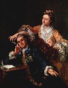 William Hogarth, David Garrick with His Wife